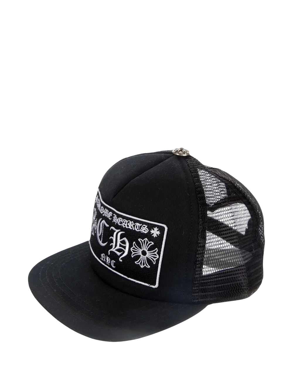 Chrome Hearts NYC Trucker Hat Black